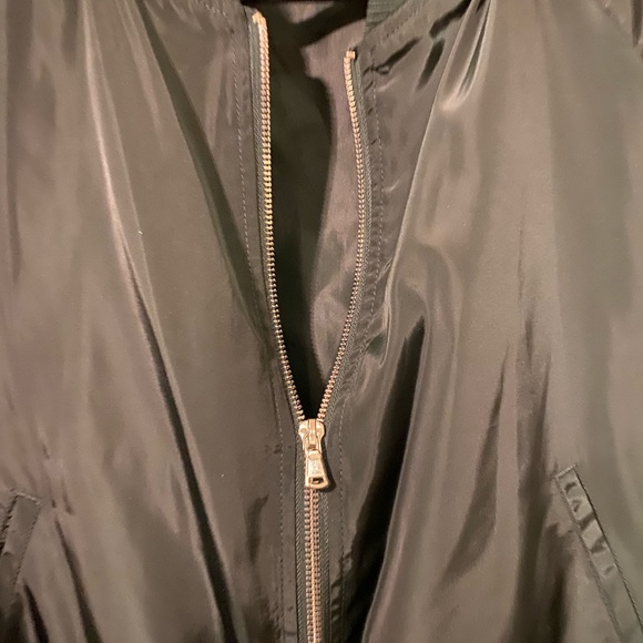 Green Bomber Jacket - Picture 2 of 3